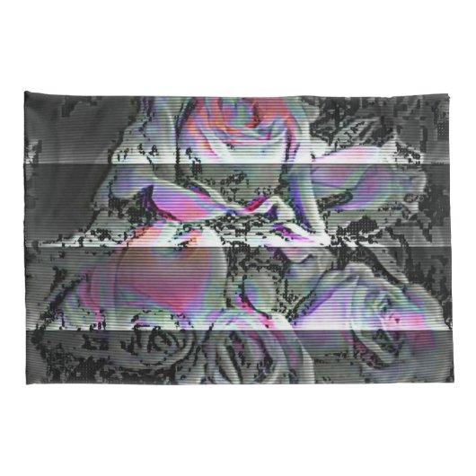 Techno Bouquet Kissenbezug (Rückseite-Rechts)