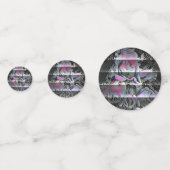 Techno Bouquet Konfetti (Vorderseiten)