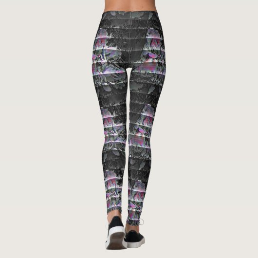 Techno Bouquet Leggings (Rückseite)