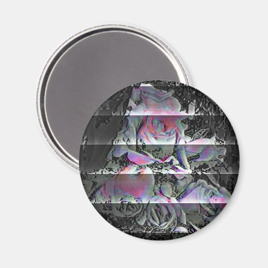 Techno Bouquet  Magnet (Vorderseite/Rückseite)