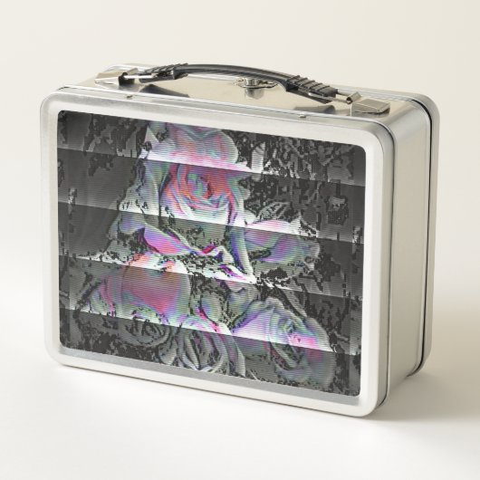 Techno Bouquet Metal Lunch Box (Rückseite)