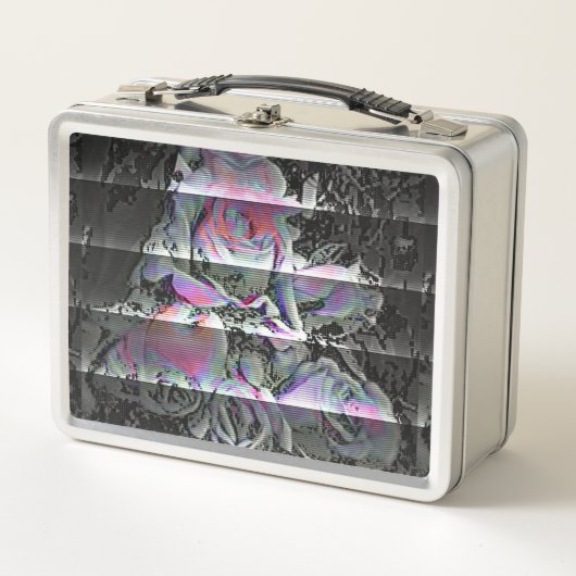 Techno Bouquet Metal Lunch Box (Vorderseite)