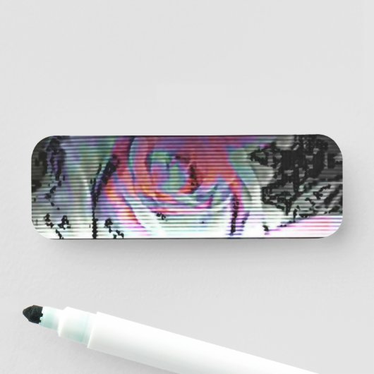 Techno Bouquet Namensschild (Beispiel)