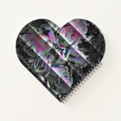 Techno Bouquet  Notebook Notizblock (Rückseite)