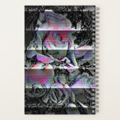Techno Bouquet-Notebook Notizblock (Rückseite)