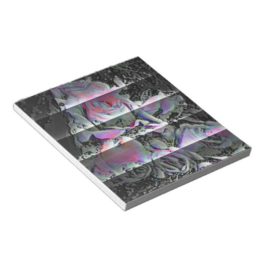 Techno Bouquet Notepad Notizblock (angewinkelt)