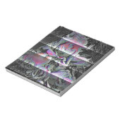 Techno Bouquet Notepad Notizblock (Rotiert)