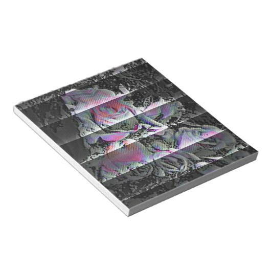 Techno Bouquet Notizblock (angewinkelt)