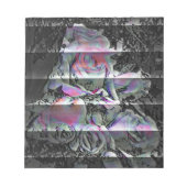 Techno Bouquet Notizblock (Vorderseite)