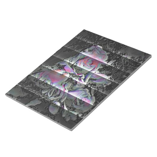 Techno Bouquet Notizblock (angewinkelt)