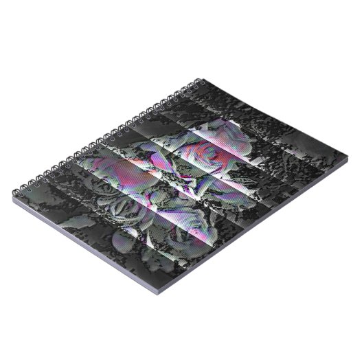 Techno Bouquet Notizblock (Linke Seite)