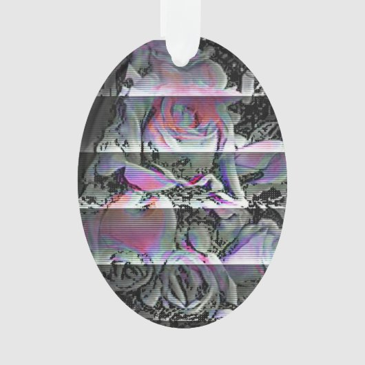 Techno Bouquet Ornament (Vorderseite)