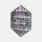 Techno Bouquet Ornament Aus Glas (Vorderseite Links)