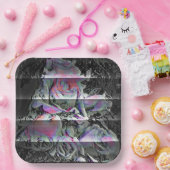 Techno Bouquet Paper Plates Pappteller (Party)