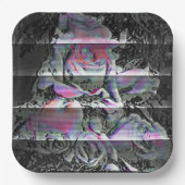 Techno Bouquet Paper Plates Pappteller (Vorderseite)