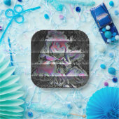 Techno Bouquet Pappteller (Party)