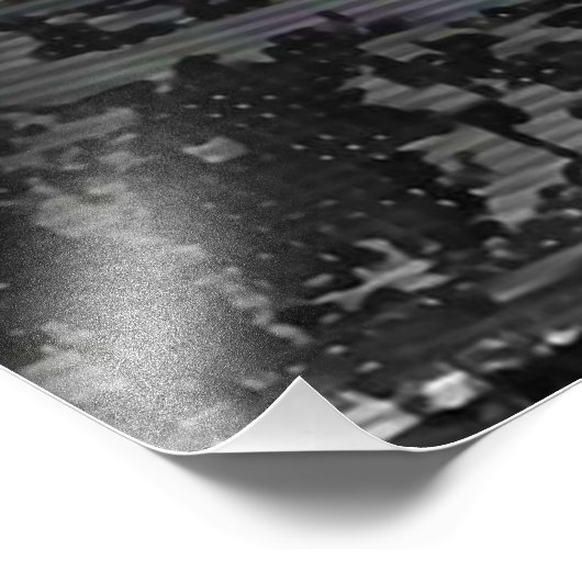 Techno Bouquet Photo Print Fotodruck (Ecke)