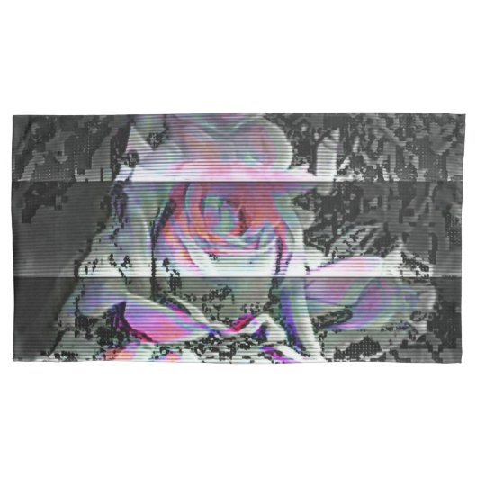 Techno Bouquet Pillow Case Kissenbezug (Vorderseite)