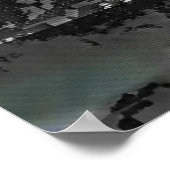 Techno-Bouquet-Plakat Poster (Ecke)