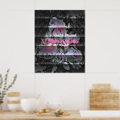 Techno-Bouquet-Plakat Poster (Küche)