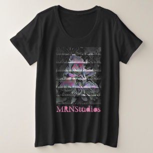 Techno Bouquet Plus Size T-Shirt