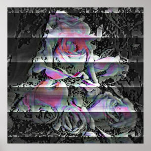 Techno Bouquet Poster