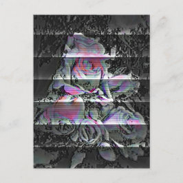 Techno Bouquet Postkarte