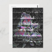 Techno Bouquet Postkarte (Vorne/Hinten)
