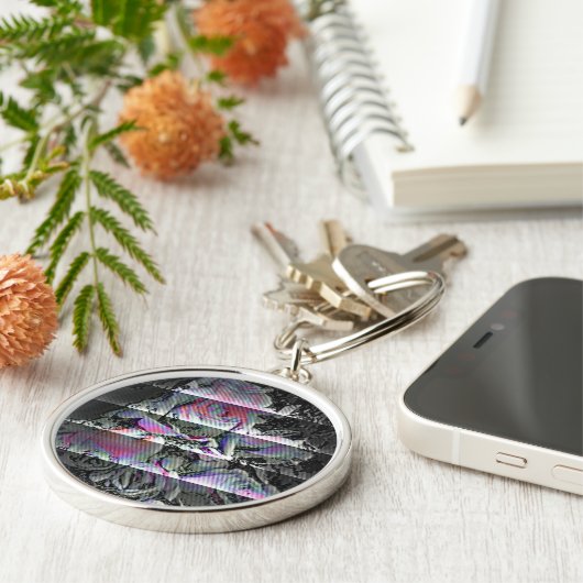 Techno Bouquet Schlüsselanhänger (Seite)