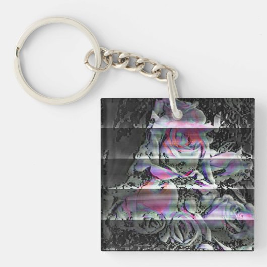 Techno Bouquet Schlüsselanhänger (Vorderseite)