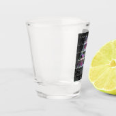 Techno Bouquet Schnapsglas (Links)