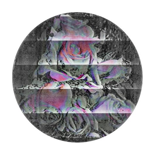 Techno Bouquet Schneidbrett Schneidebrett (Vorderseite)