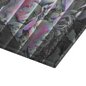 Techno Bouquet Schneidbrett Schneidebrett (Ecke)