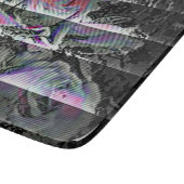 Techno Bouquet Schneidebrett (Ecke)