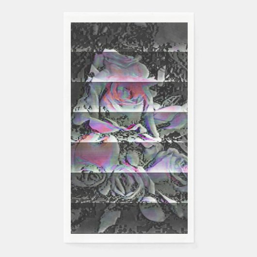 Techno Bouquet Serviette (Vorderseite)