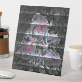 Techno Bouquet Sockelschild (In Situ)