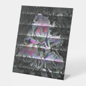 Techno Bouquet Sockelschild (Vorderseite)