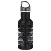 Techno Bouquet Stahlwasserflasche Edelstahlflasche (Rückseite)