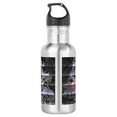 Techno Bouquet Stahlwasserflasche Edelstahlflasche (Rückseite)
