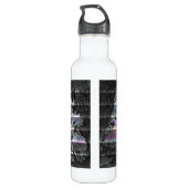 Techno Bouquet Stahlwasserflasche Edelstahlflasche (Rückseite)