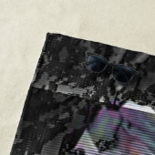 Techno Bouquet Strandtuch (Beispiel)