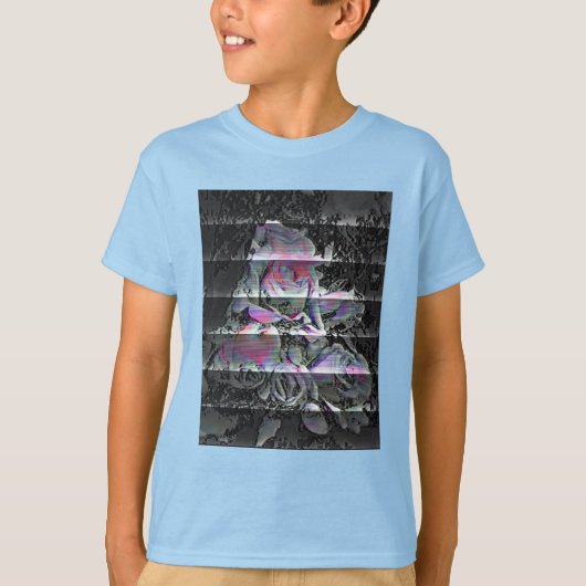 Techno-Bouquet-T-Shirt T-Shirt (Vorderseite)