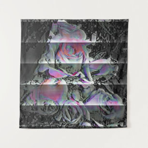 Techno Bouquet Tapestry Wandteppich
