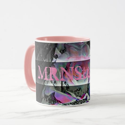 Techno Bouquet Tasse (Vorderseite Links)