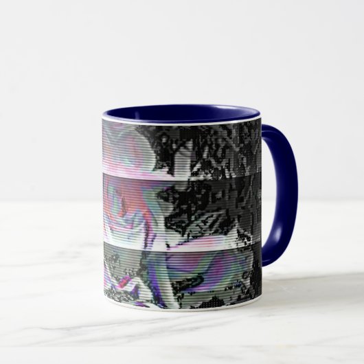 Techno Bouquet Tasse (VorderseiteRechts)