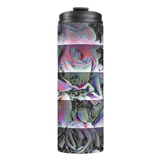 Techno Bouquet Thermosbecher (Vorderseite)