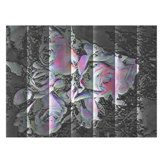 Techno Bouquet Tischdecke (Vorderseite (Horizontal))