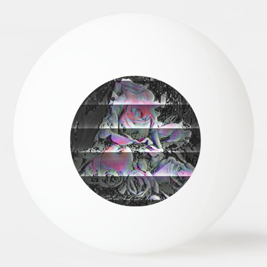 Techno Bouquet Tischtennisball (Vorderseite)