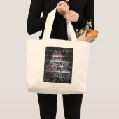 Techno Bouquet Tote Bag Jumbo Stoffbeutel (Vorderseite (Produkt))