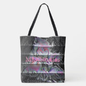 Techno Bouquet Tote Bag Tasche (Rückseite)